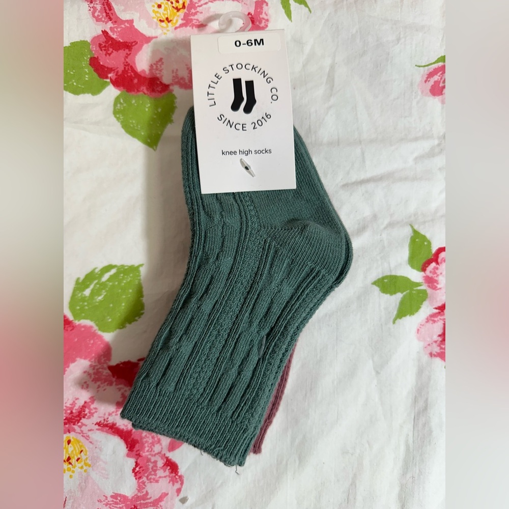 Old Navy Teal Knee High Socks